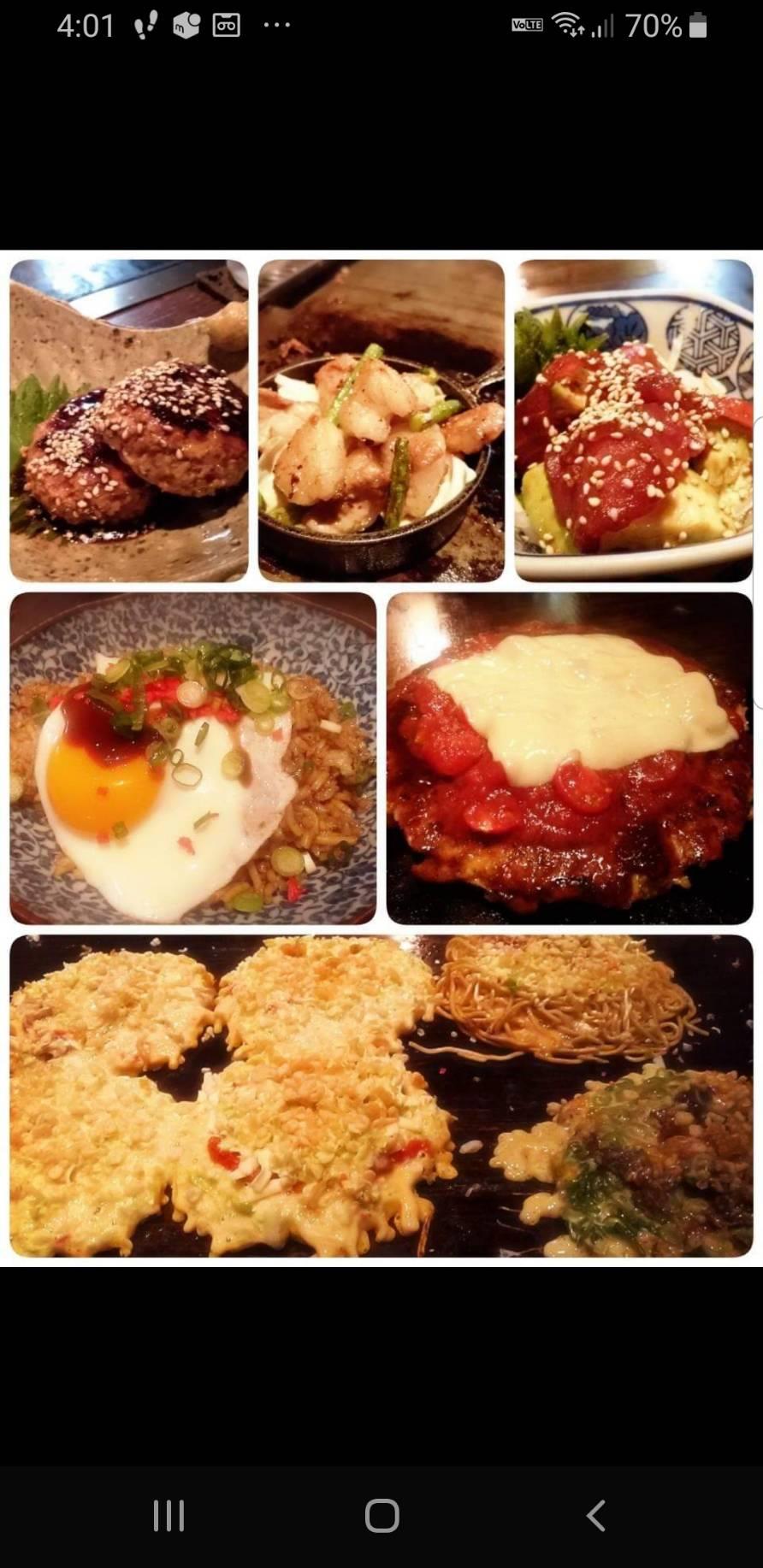 和歌山市駅からバスですぐ、本格鉄板焼き・お好み焼居酒屋なら和だ田！ちょい呑み、ご宴会にも！